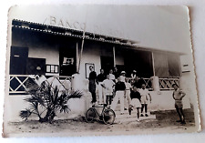 FOTOGRAFIA ORIGINALE DEL BANCO