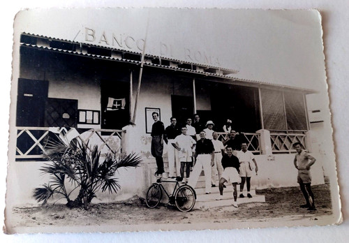 Fotografia originale del banco - originale,