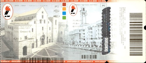 Biglietto stadio bari - stadio,