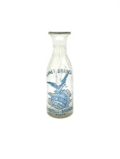Bottiglia pubblicitaria Fernet-Branca vetro blu anni ’30-’50 Milano vintage 