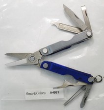 Leatherman Micra (policarbonato blu) - usato, discrete condizioni #A661