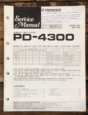 Pioneer PD-4300 Lettore CD