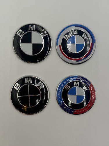 Bmw 82mm emblem badge hood - emblem,
