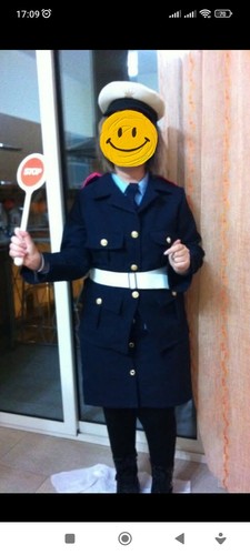 Vestito carnevale poliziotta - vestito,