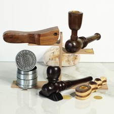 4 pipe Set, Premium Wood Hand