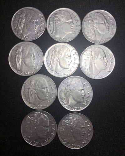 Italia centesimi 1942 10 - italia, (10