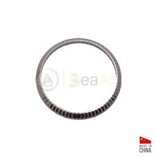 Lunetta ghiera acciaio inox lucida zigrinata adatta a Rolex Datejust Uomo 36 mm