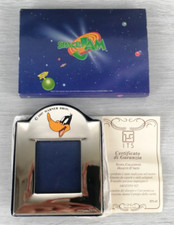 CORNICE PORTAFOTO DAFFY DUCK - ARGENTO 925 - 9,5X7,5 CM - WARNER BROS - NUOVA