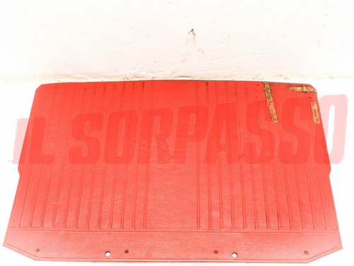 Tappeto baule posteriore rosso - baule,