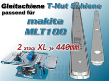 2x440 mm scanalatura a T guida