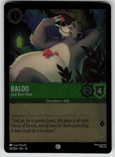 Baloo laid back bear - baloo,