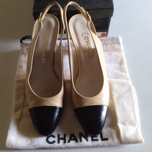 Sandalo chanel slingback - chanel,