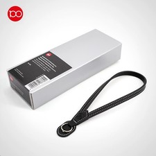 Cinturino da polso Leica in pelle con patta di protezione per fotocamere Leica M e X