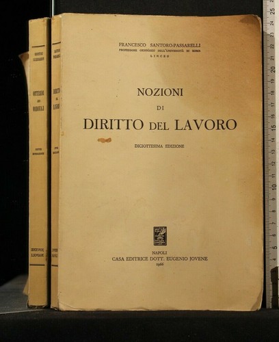 Nozioni diritto del lavoro - nozioni,