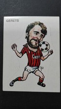 FIGURINA CALCIATORI PANINI 83/84 GERETS  CARICATURA N.298 NUOVA CON VELINA