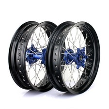 17" Ruote Cerchi Mozzi Blu per