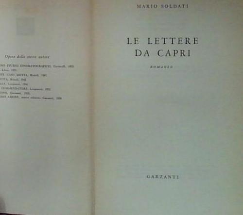 Mario soldati lettere da - mario, le