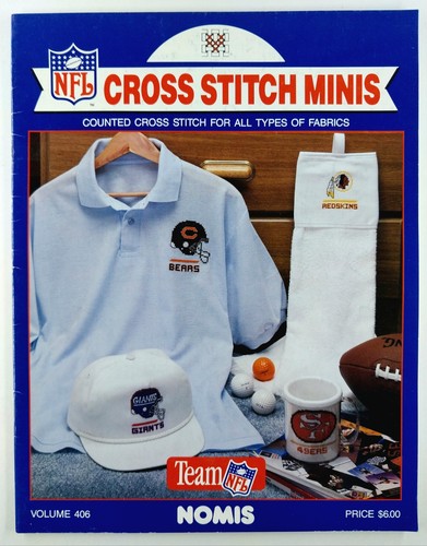 Nfl cross stitch minis - cross, volume