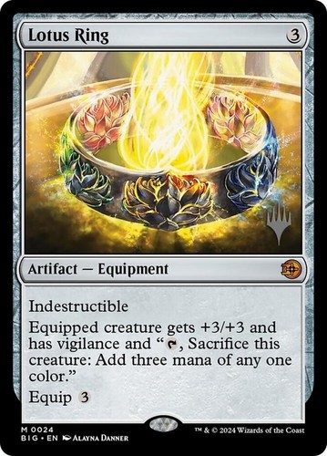 Mtg lotus ring - lotus,