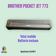 Brother PocketJet PJ-773 A4 Mobile Wi-Fi Thermal Printer IOS con batteria