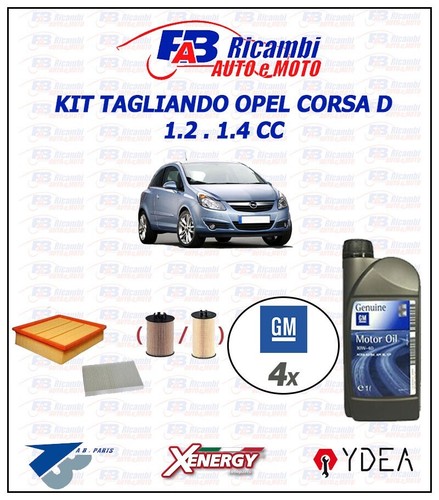 Kit tagliando opel corsa - kit,