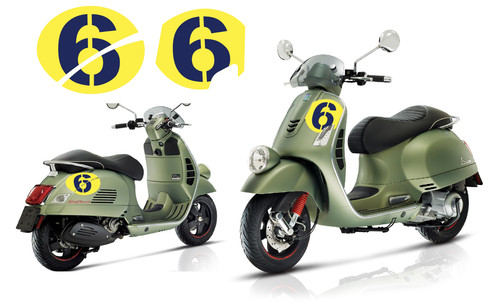 Vespa sei giorni gtv - vespa,