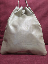 Emporio Armani borsa a sacchetto grigio chiaro 