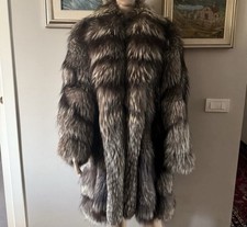 pelliccia volpe argentata