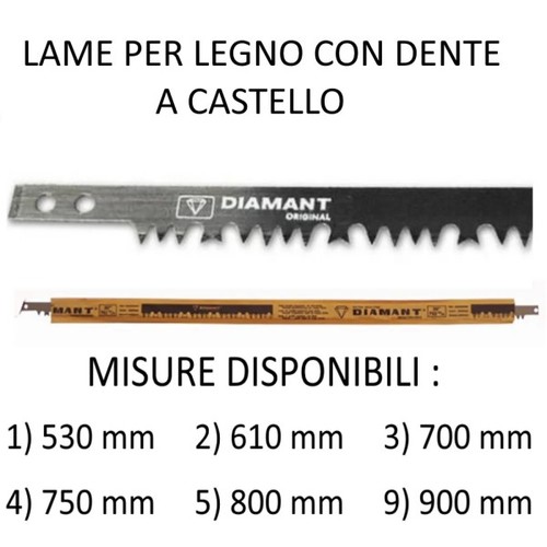 Lame per legno dente - lame,