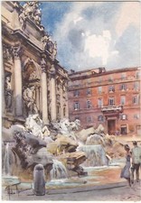 ROMA - FONTANA DI TREVI - ILL