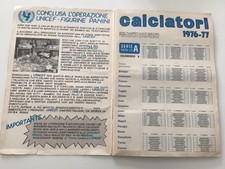 album calciatori panini  1976/1977 completo ottimo