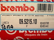 09521510 coppia dischi freno