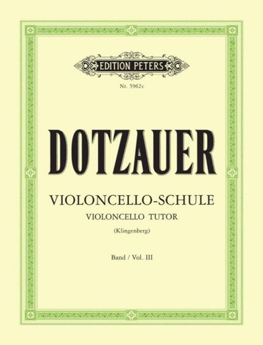 Dotzauer violoncello schule - dotzauer,