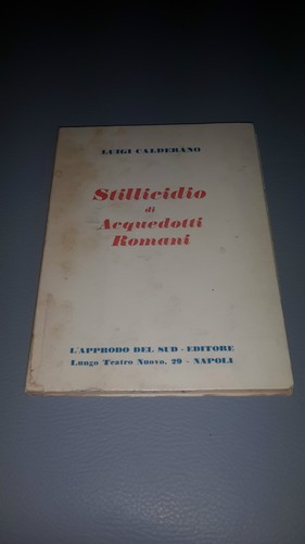 Stillicidio acquedotti - stillicidio,