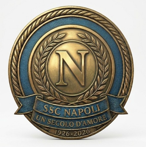Adesivo centenario napoli - adesivo,