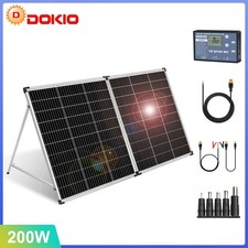 Dokio Pannello Solare 200W 12v