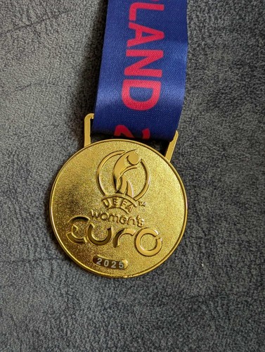 Medaglia vincitrice donna euro - medaglia,