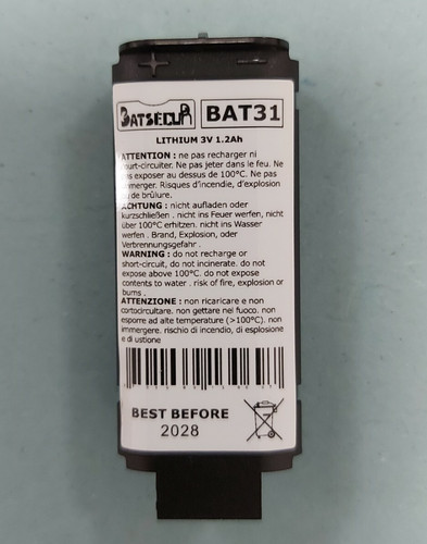 Bat31 batteria litio 1 2ah - batteria, 1,2ah