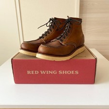 Scarpe stivali pelle Red Wing 875 da uomo taglia US 8 E Oro Legacy originali