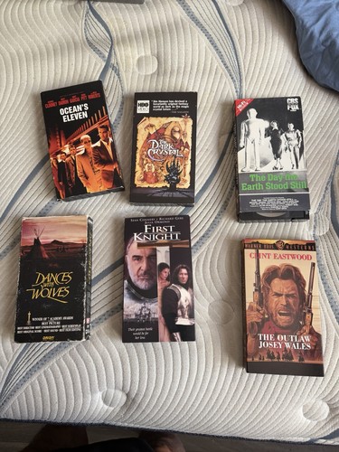 Lot vhs tapes titles - of,