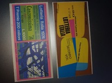 2 Biglietti LOTTERIA ITALIA