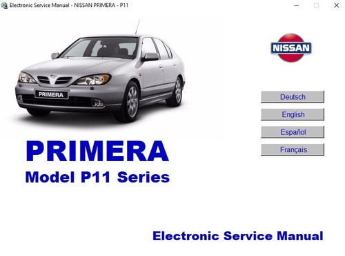 Nissan primera p11 manuale - nissan,