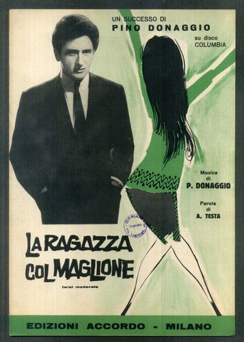 Spartito ragazza col - spartito,