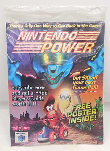 Nintendo power magazine - magazine, n64