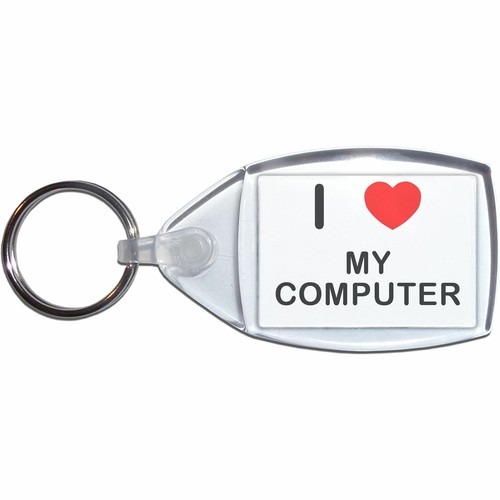 Computer love heart - my,
