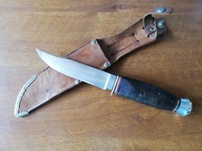 RARO FODERO CUSTODIA COLTELLO DA CACCIA WW2 WWII CARL LUTTERS & CIE LOWENWERK SOLINGEN