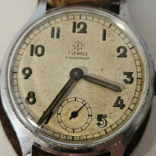 Orologio Uomo Antico "JUNGHANS" meccanico manuale "J98" 7J Vintage working watch