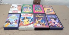 Lotto VHS Classici Disney 8 pezzi videocassette originali - ITALIANO- PAL