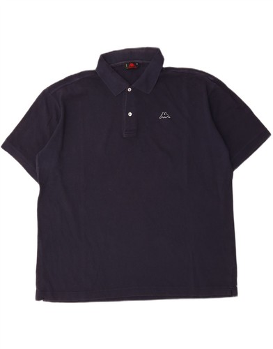 Polo uomo kappa blu navy - uomo, xl