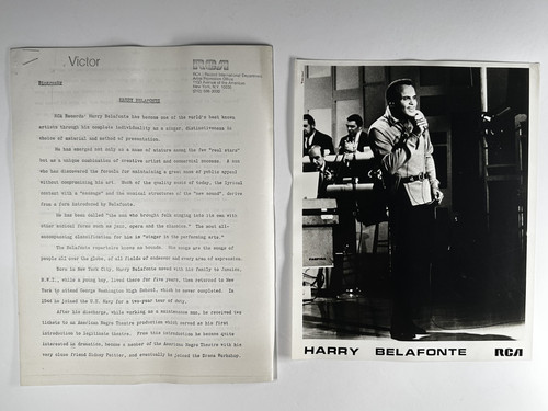 Harry belafonte press - belafonte, kit